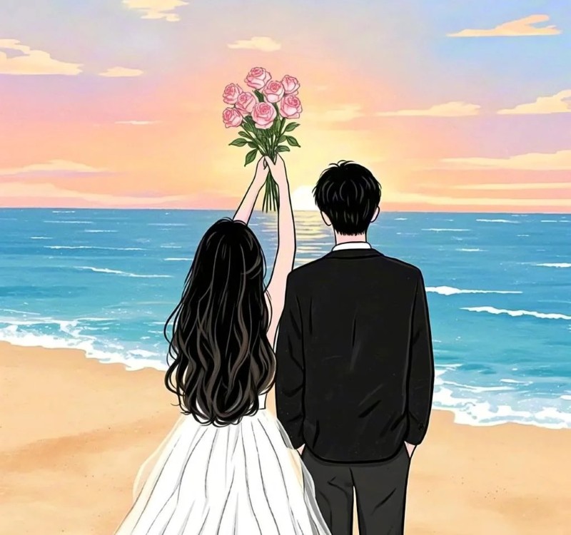 tải ảnh cặp đôi yêu nhau anime 27