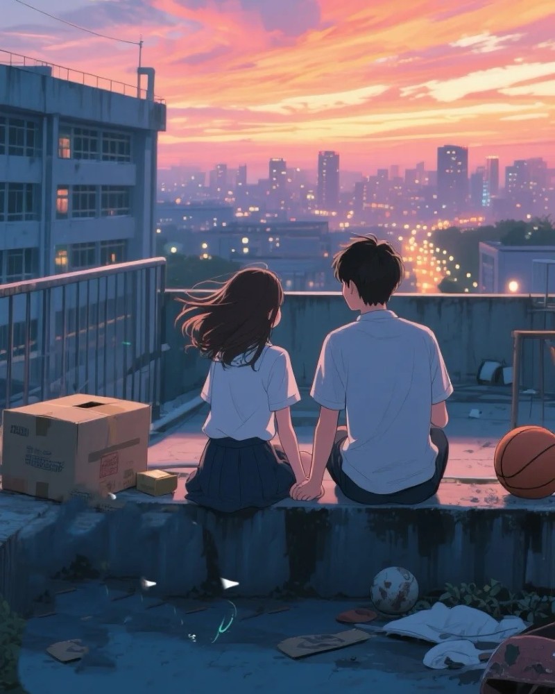 tải ảnh cặp đôi yêu nhau anime 37