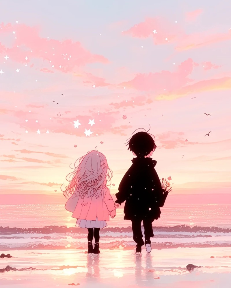 tải ảnh cặp đôi yêu nhau anime 40