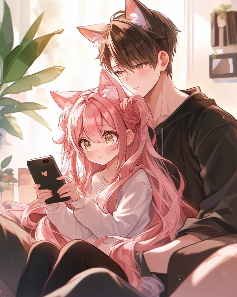 tải ảnh cặp đôi yêu nhau anime 9