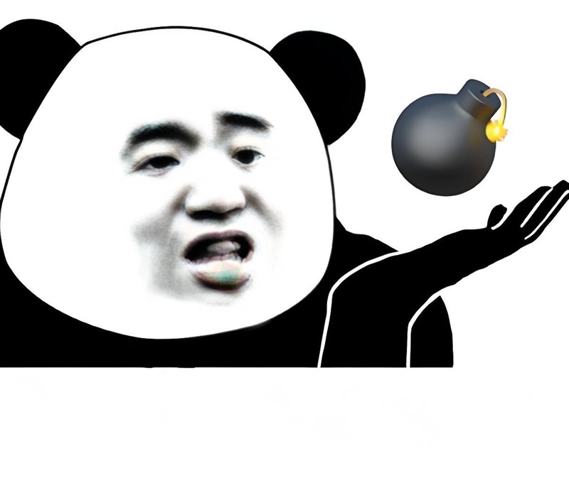 ảnh chế meme gấu trúc bựa weibo