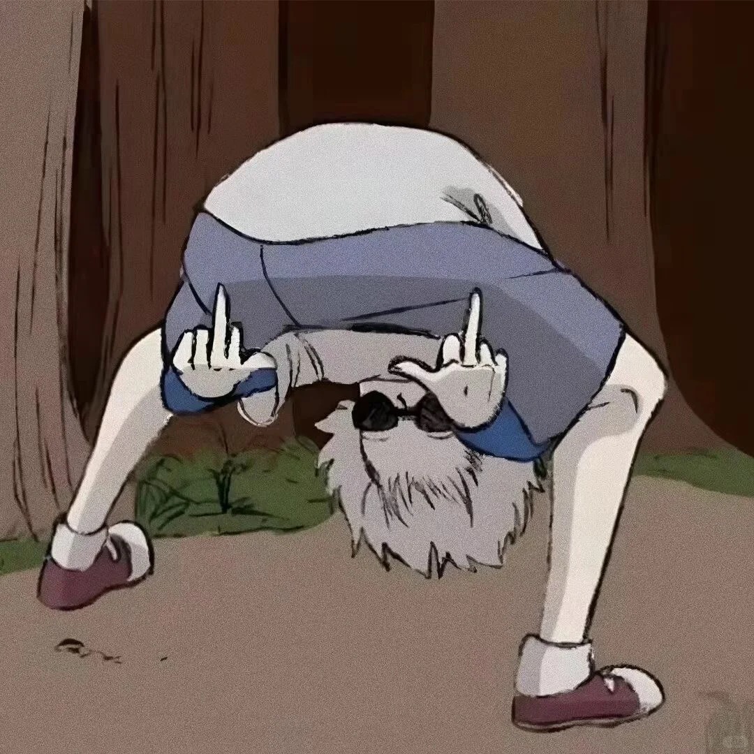 ảnh meme ngón giữa