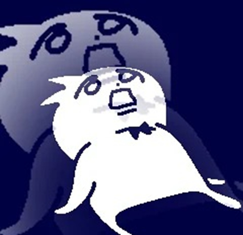 ảnh meme nhìn lên trời