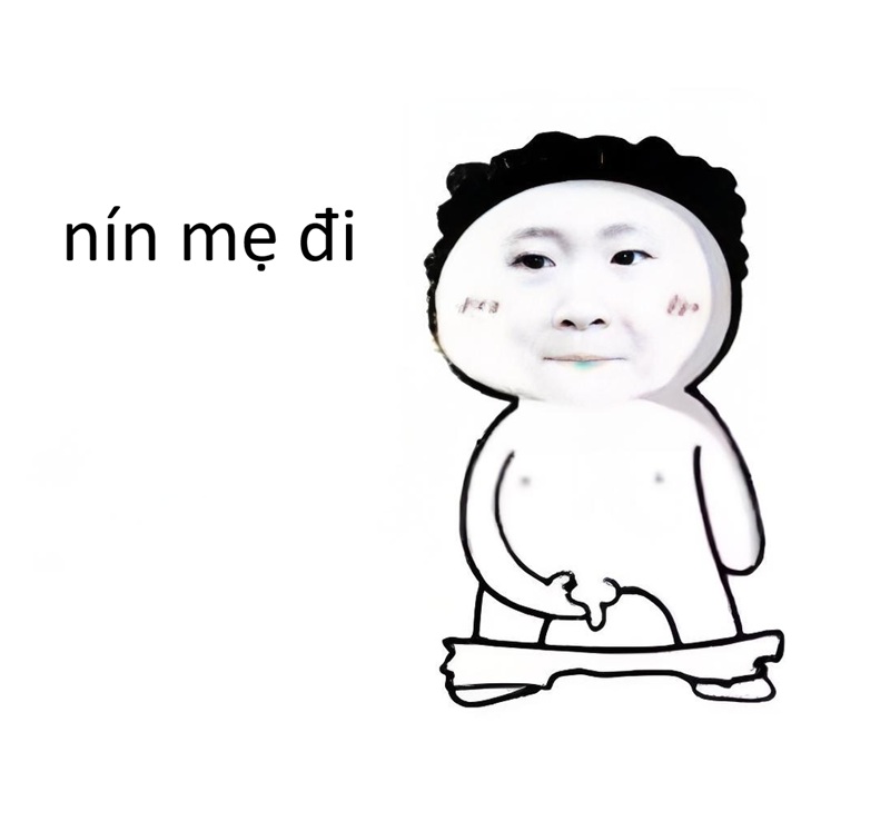 ảnh meme nín 16