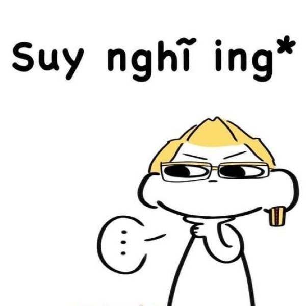 ảnh meme suy nghĩ