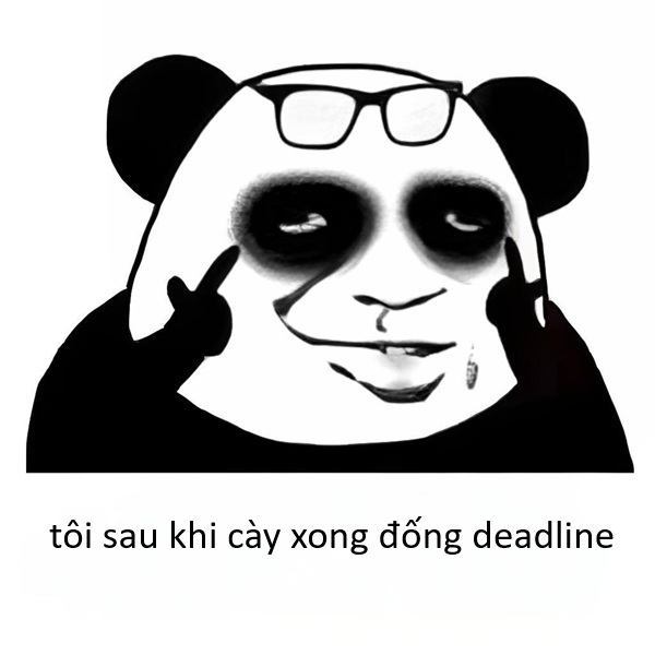 chạy deadline meme 33