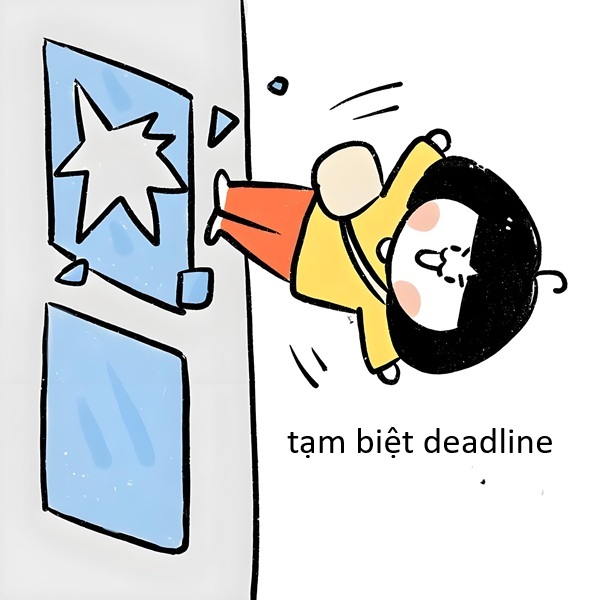 chạy deadline meme 43
