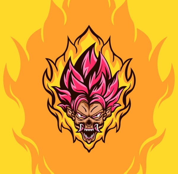 Angry Power Mascot for squad mascot, logo or other Angry Power Mascot for squad mascot, logo or other