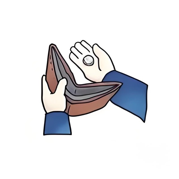 hết tiền meme 40