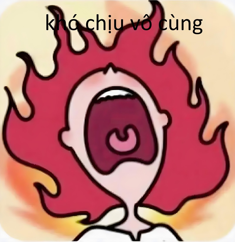 khó chịu vô cùng meme 22