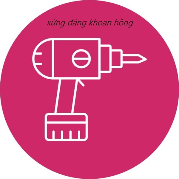 Driller Line Circle Icon