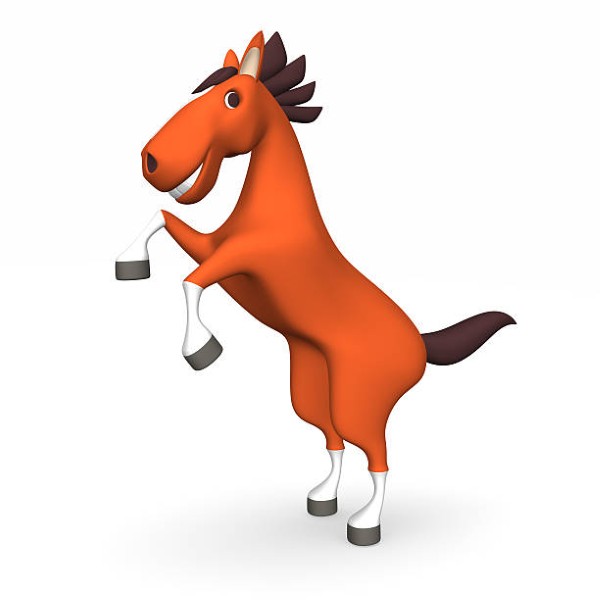 Brown horse That Is Standing.