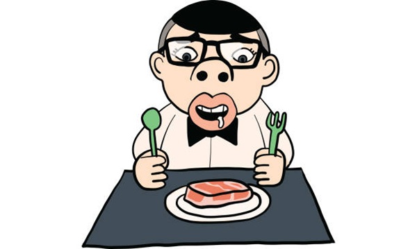 man action cartoon, vector