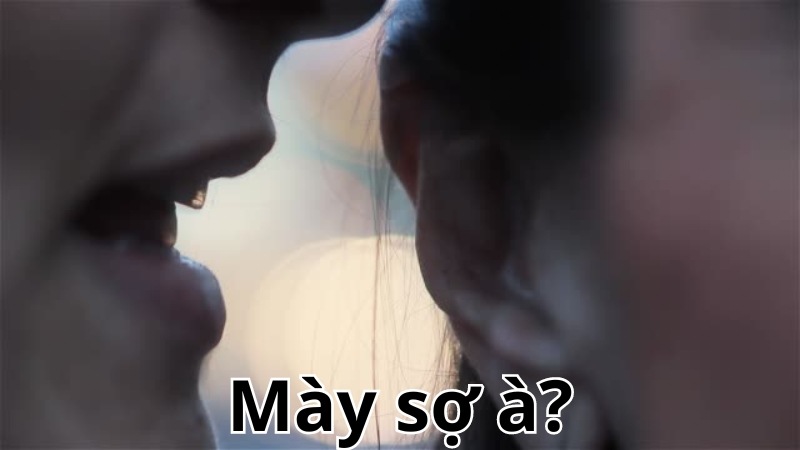 meme bạn sợ à 1