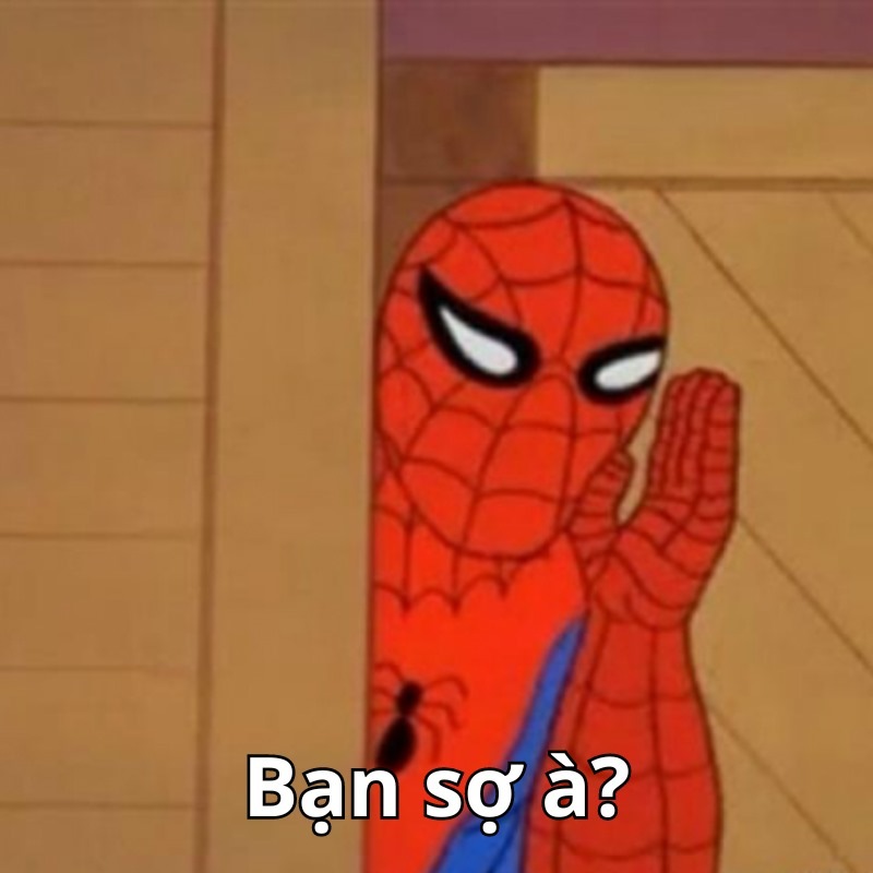 meme bạn sợ à 13