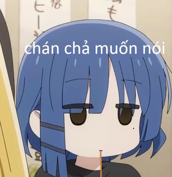 meme chán chả buồn nói 2