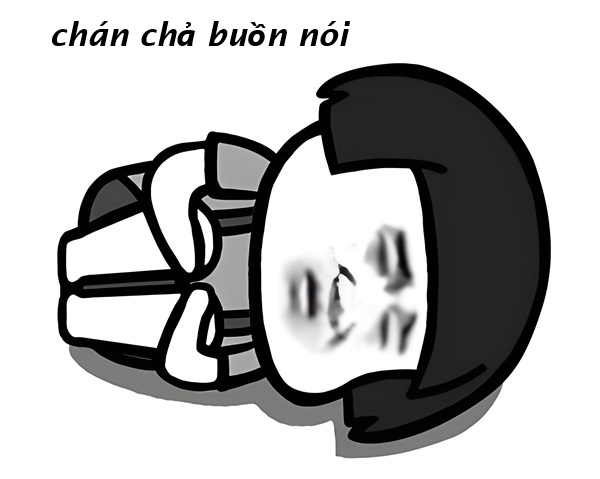 meme chán chả buồn nói 28