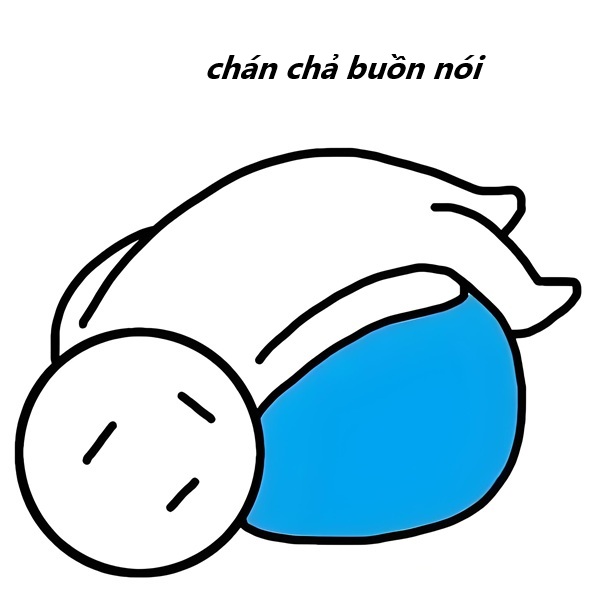meme chán chả buồn nói 30
