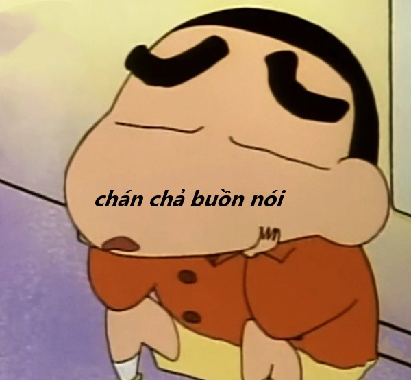 meme chán chả buồn nói 36