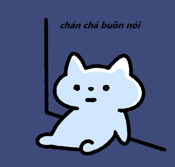 meme chán chả buồn nói 4