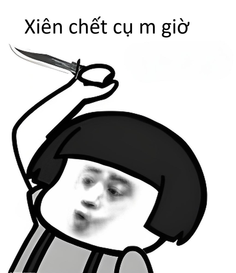 meme chửi tục 9