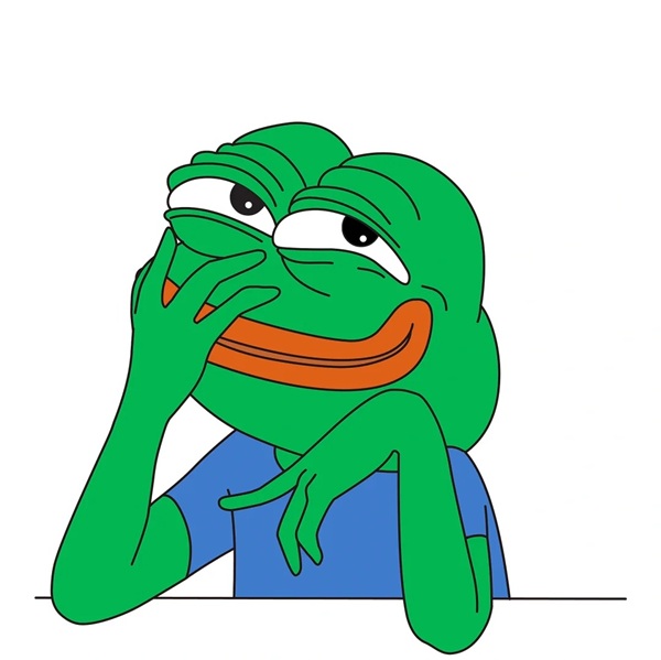 meme con ếch bịt mồm