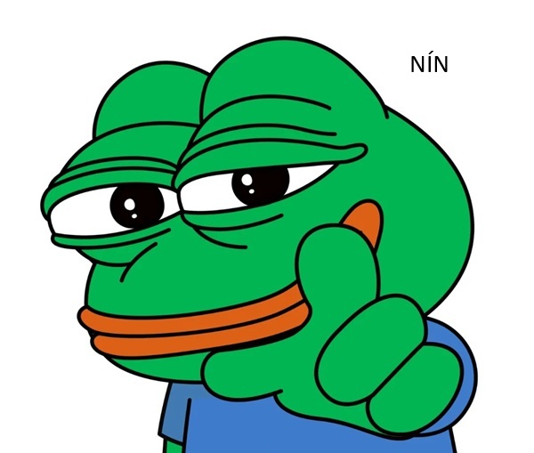 meme con ếch nín