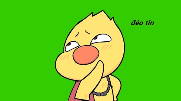 Funny Animated Duck for Easy Chroma Keying