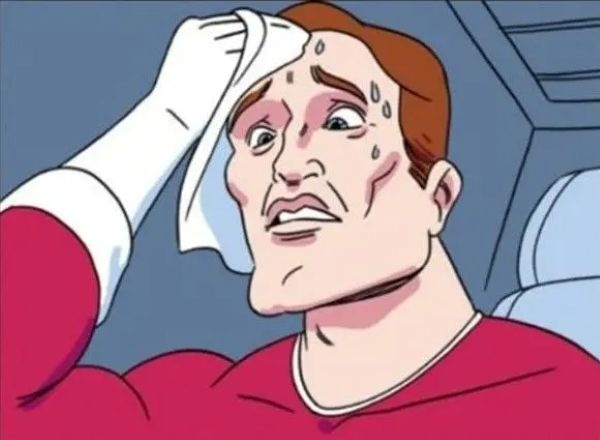 meme đổ mồ hôi 30