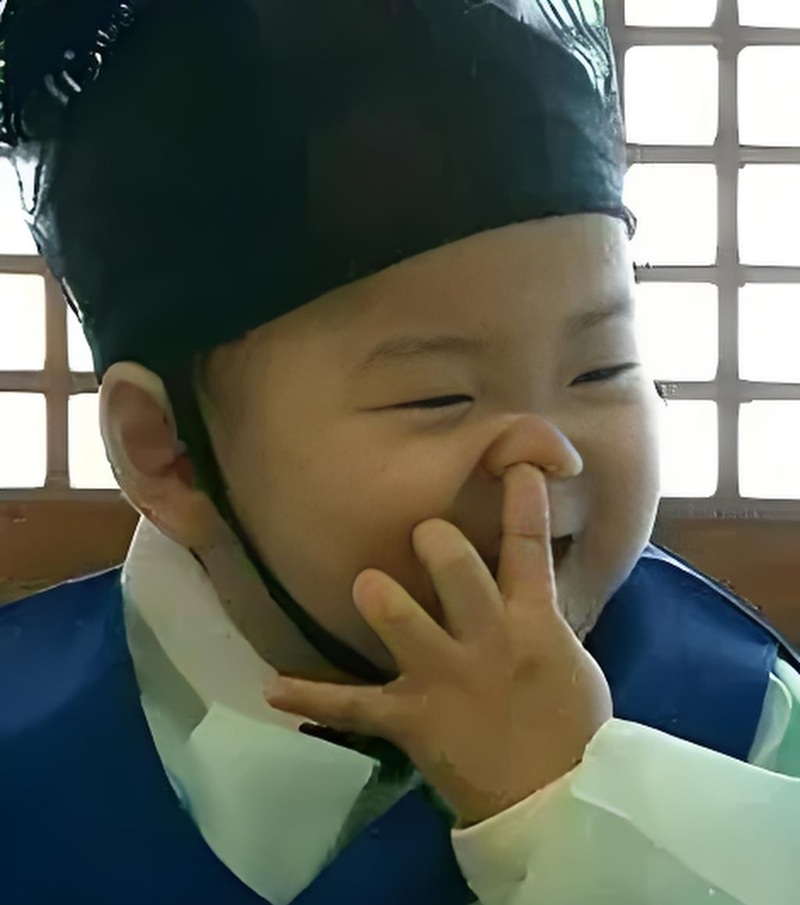 meme em bé hàn quốc 6