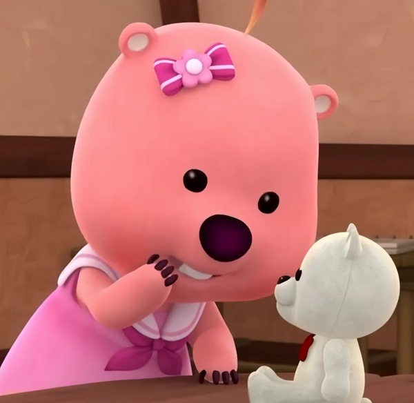 meme gấu hồng 17