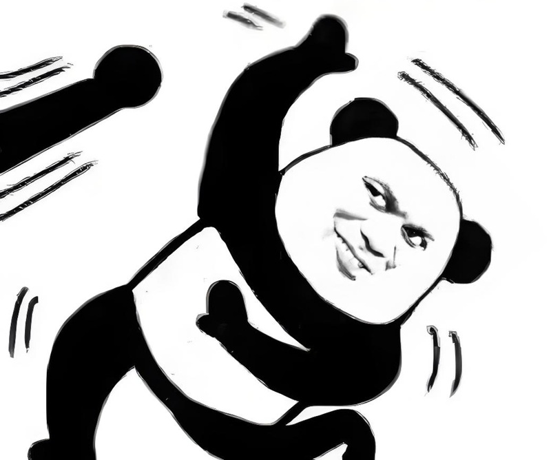 meme gấu trúc bựa weibo 6