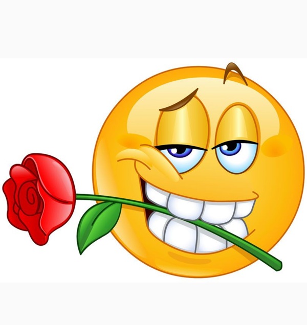 meme icon ngậm hoa