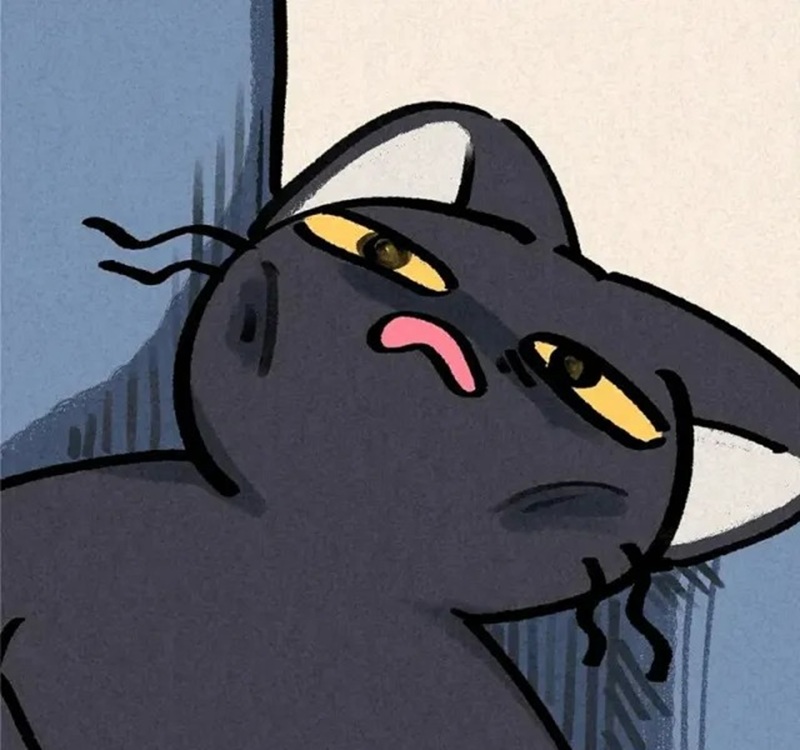 meme mệt mỏi cute