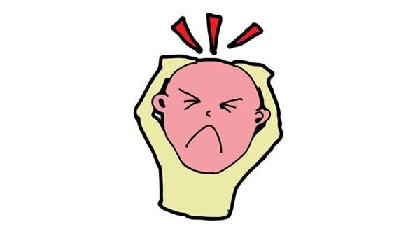 Kids drawing animation for headache