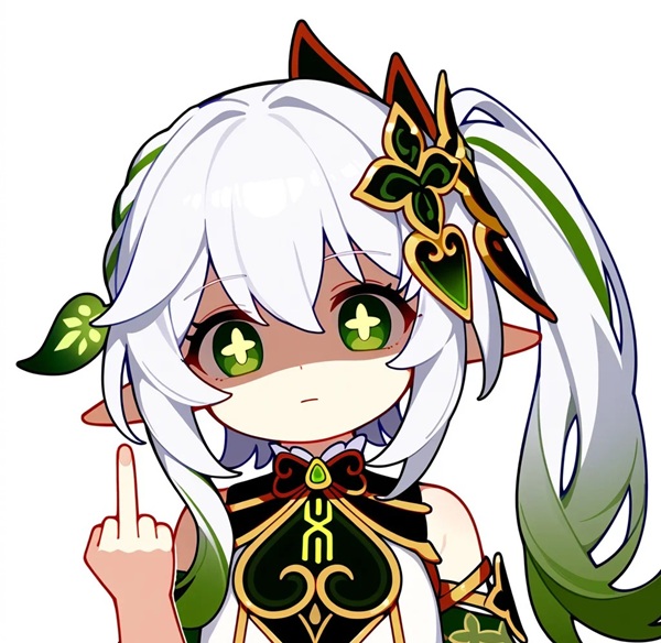 meme ngón giữa 10