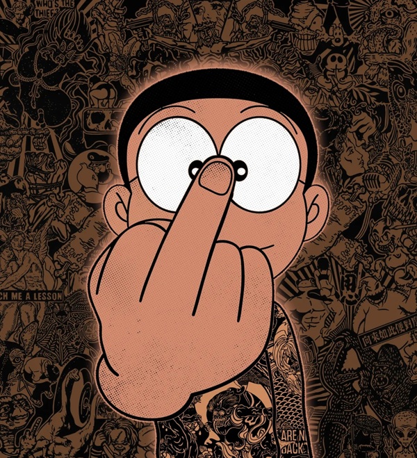 meme ngón giữa 16