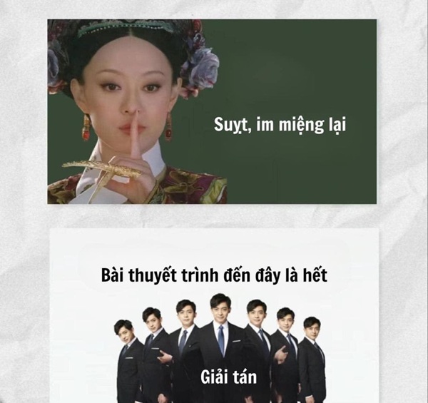 meme thuyết trình 23