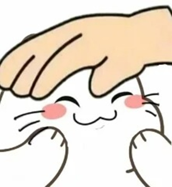 meme xoa đầu an ủi