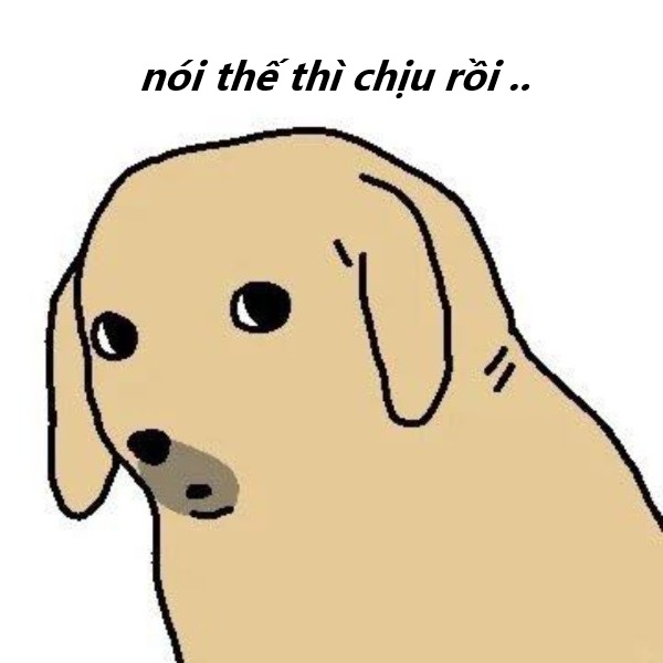 nói thế thì chịu rồi meme 28