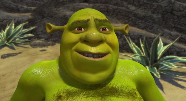 shrek meme face