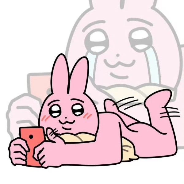 thỏ hồng meme 11