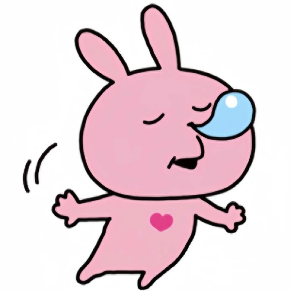 thỏ hồng meme 14