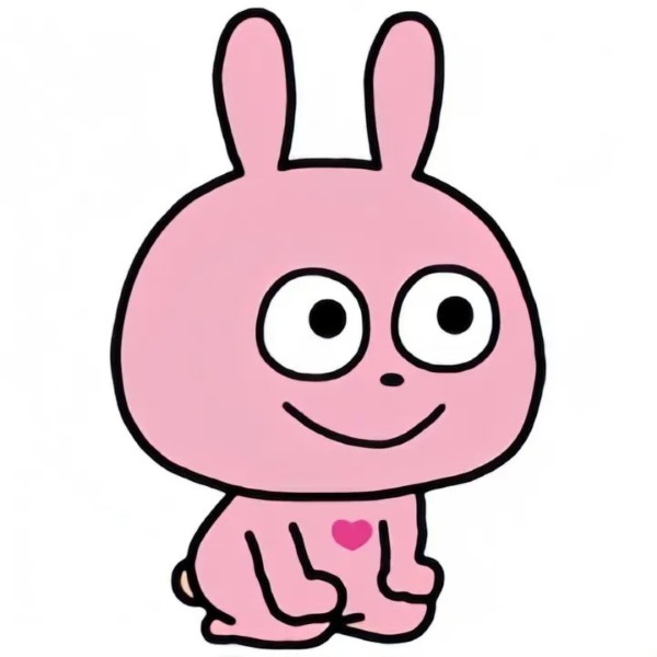 thỏ hồng meme 20