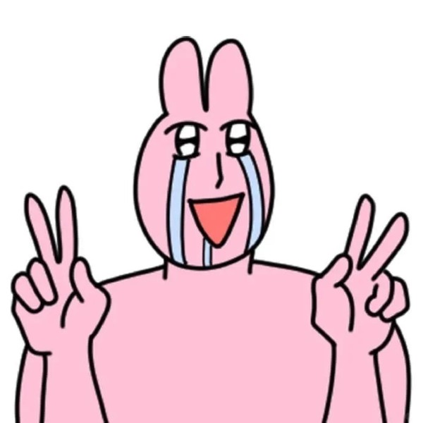 thỏ hồng meme 27