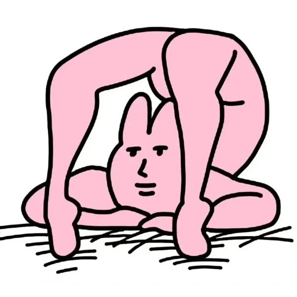 thỏ hồng meme 30