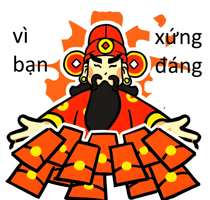vì bạn xứng đáng meme 21