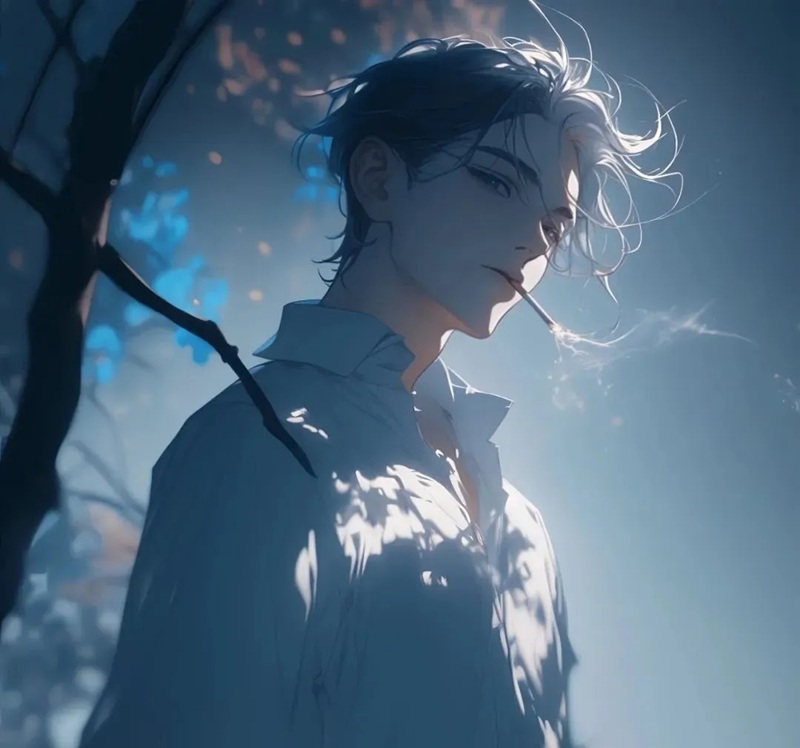 ảnh anime boy buồn lạnh lùng 13