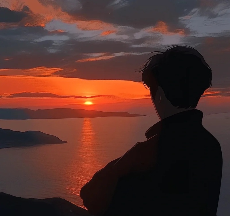 ảnh anime boy buồn lạnh lùng 17