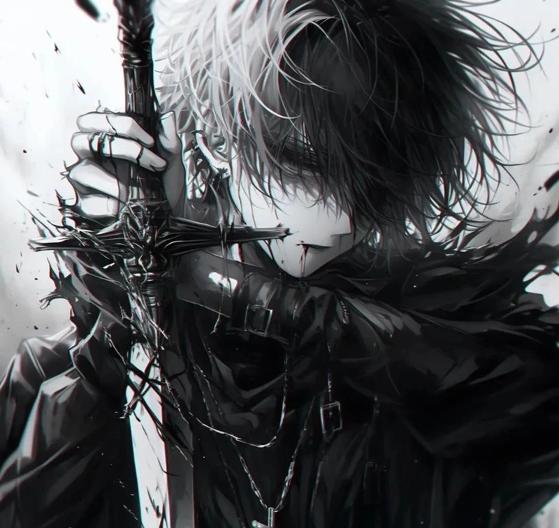 ảnh anime boy buồn lạnh lùng 2